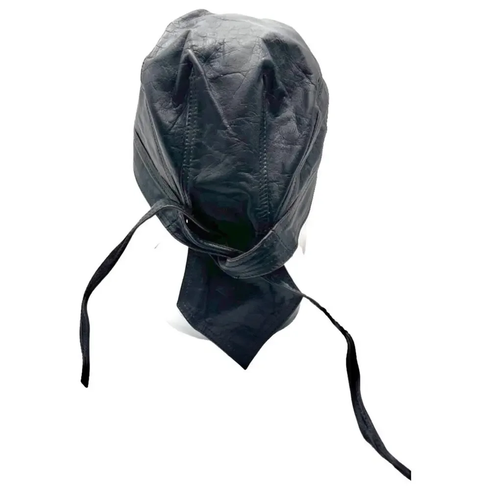 Leathers Medium Weight Leather Headwrap - men's / biker